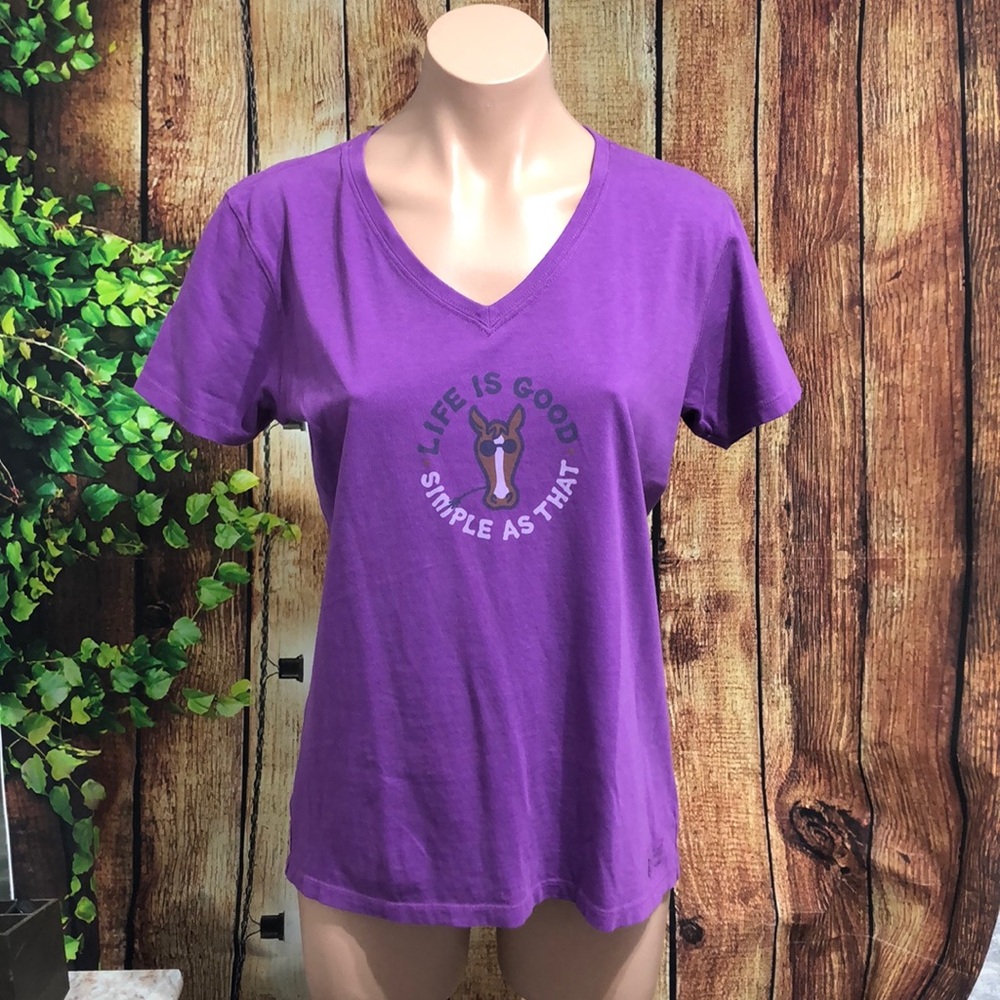 Life is Good Women’s Tee Size Medium